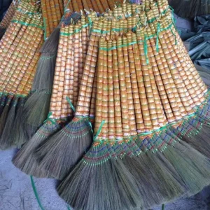 Owentek Factory Directly Good Quality Grass Broom Grass Broom Stick Floor Brooms Manufacturer