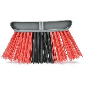 PET Bristle Replacement Broom Head and Plastic Broom for Household Cleaning