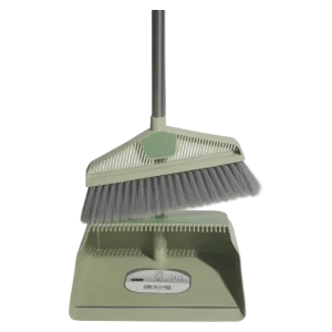 PET Broom Head and Dustpan Set for Garden Use