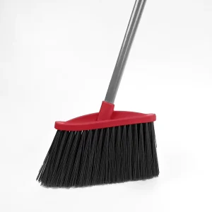PP Plastic Floor Broom with Aluminum or Plastic Handle, Multiple Customizable Colors