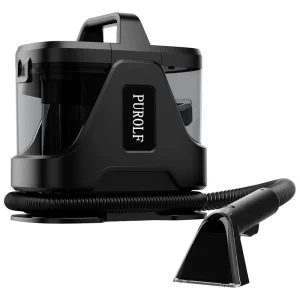 PUROLF Portable Handheld Electric Spot Wet and Dry Carpet Vacuum Cleaner Cleaning Machine for Home Car Sofa Fabric