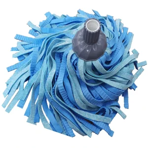 PVA 3D Chamois Cloth Mop Head for Dry and Wet Floor Cleaning Aluminum Pole