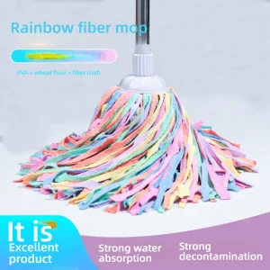 PVA Cleaning Cloth Mop Head Replacement Refill Synthetic Wet Chamois Mop Head for Boat Deck Floor Home Car Streak Free Lint Free