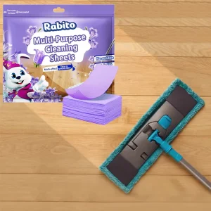 Pet Urine Floor Cleaner Sheets for Wood and Laminate Floors, Kitchen Use