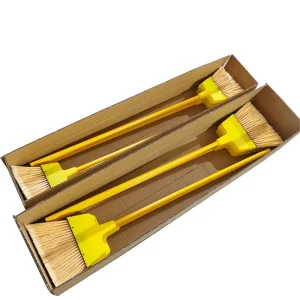 Plastic Broom Head Factory Custom High Quality with Long Stick for US Market