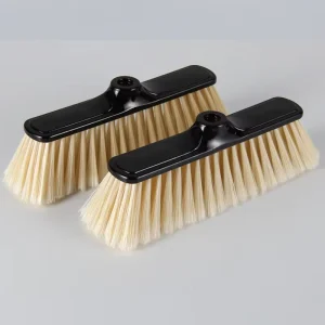 Plastic Broom Head with Soft Bristles for Floor Sweeping