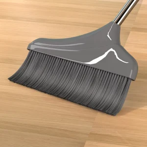 Plastic Broom With Stainless Steel Handle Filament for Indoor Use Floor Squeegee