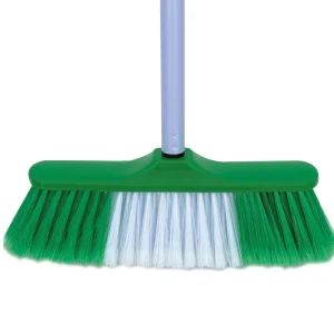 Plastic Broom with PET Broom Head for Household Cleaning