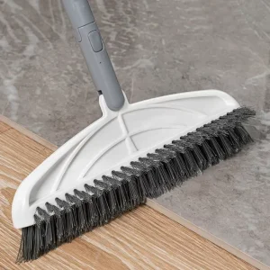 Plastic Double Sided Floor Cleaning Brush for Crevices and Corners Portable Handheld Broom