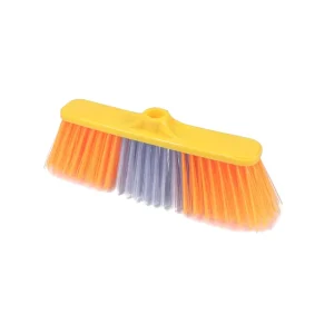 Plastic Floor Head Broom and Dustpan Set for Home and Kitchen Cleaning