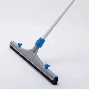 Plastic Floor Water Squeegee with Replaceable Rubber Foam Blade