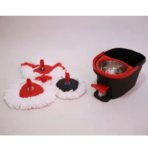 Popular High Quality Stainless Steel Handle Eco-friendly Flat Mop Bucket Foot Pedal Large Capacity Floor Cleaning Tools