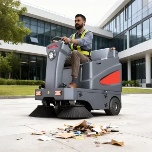 Popular Outdoor Waterproof Floor Sweeper Wear Resistant Brush Street Sweeping Machine for Plaza Pedestrian Street Park