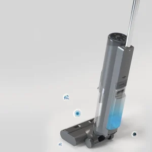 Portable 17000PA Brushless Motor Electric Upright Wet Dry Handheld Cordless Self Cleaning LED Display German Vacuum Cleaner for