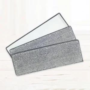 Portable 360-Degree Flat Mop Replacement Cloth Eco Friendly Superfine Fiber for Floor Cleaning