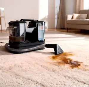 Portable 500W Max Power 18kPa Eco-Friendly Carpet Cleaner Machine Low Noise Wet Dry Electric Deep Cleaning Hotel Household Use