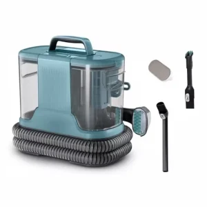 Portable Carpet Cleaner Machine with Dual Water Tanks and Spray Suction Deep Stain Remover