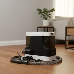 Portable Carpet Cleaner Machine with Steam and Heating Technology 18Kpa Suction and Versatile Tools for Pets