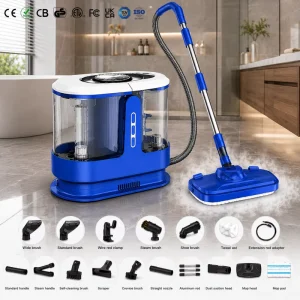 Portable Carpet, Sofa, Curtain and Upholstery Spot Cleaner with Steam
