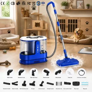 Portable Carpet and Rug Spot Cleaner with Self-Cleaning Function