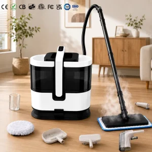 Portable Deep Carpet, Sofa and Upholstery Spot Cleaner with Wet Dry Steam Cleaning