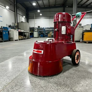 Portable Diamond Terrazzo Polishing Tool Semi Automatic Motor 7.5kw Floor Grinder Low Maintenance Cost Small Scale Renovations