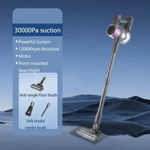 Portable Handheld 400W 35Kpa Strong Suction Multifunctional Upright Vacuum Cleaner Cordless Vacuum Aspirateur