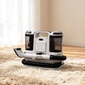 Portable Handheld Bagless Battery Operated Wet Dry Cleaner for Sofa, Home, Hotel and Car