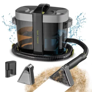 Portable Handheld Electric Wet and Dry Vacuum Cleaner with Removable Water Tank and Cyclone Function