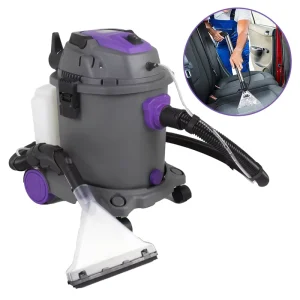 Portable High Power Wet and Dry Vacuum Cleaner 20L Big Capacity Canister Vacuum with Water Filtration for Home Cleaning
