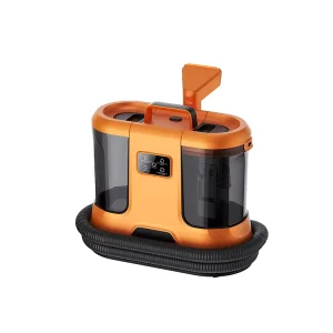 Portable Household Steam Carpet and Sofa Cleaning Machine with Swivel Wheels and Large Capacity