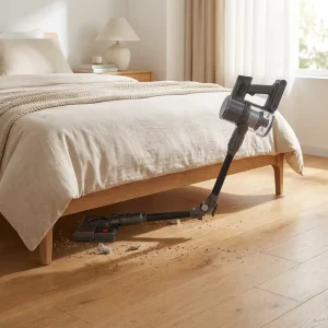 Portable Rechargeable 2 in1 Wireless Handheld Cordless Vacuum Cleaner Cordless Standing Powerful Suction for Home and Car