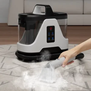 Portable Spray Steam and Hot Water Carpet Cleaner Wet Dry Fabric Sofa Cleaning Machine