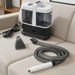 Portable Steam Spot Cleaner Vacuum For Carpet Upholstery and Pet Stains Electric Carpet Spot Cleaner Machine With Wheels
