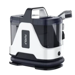 Portable Wet Dry Dual Use Spray Carpet Cleaning Machine Pet Stain Remover 18Kpa Suction Bagless Design Home Car Hotel