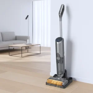 Portable Wet Dry Handheld Cordless Vacuum Cleaner Brushless Motor LED Display Voice Assistant Self Cleaning 15000pa Suction