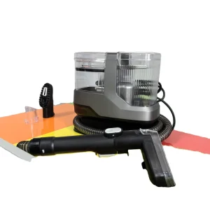 Portable Wet-Dry Sofa, Mattress, and Carpet Steam Spot Cleaner C688 with Bagless Design