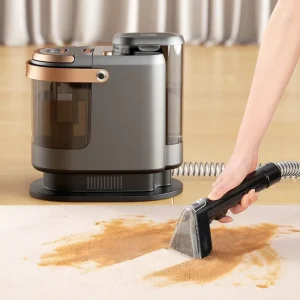 Powerful 16KPA High Suction Carpet Cleaner with Add Detergent Options for Effective Cleaning