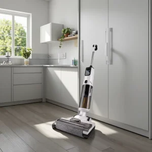 Powerful Intelligent Household Brushless Motor Cordless Wet Dry Floor Care Vacuum Cleaner with 2600mAh Battery 170W Suction