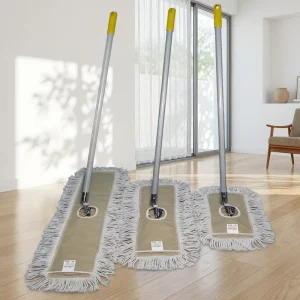Premium Detachable Washable Multi Size Aluminum Pole Large Area Dust Mop for Household and Commercial Cleaning