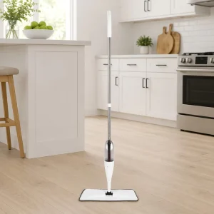 Premium Multifunctional Microfiber Large Capacity Refillable Water Tank 360 Swivel Stainless Steel Wet Dry Home Floor Mop