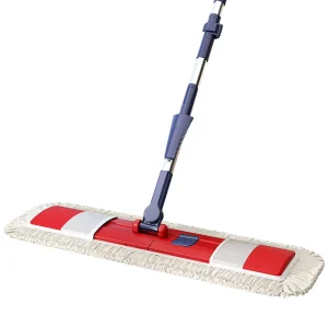 Premium Quality Flat Mop Anti Slip Comfortable Grip Quick Drying Cleaning Cloth Multi Purpose for Indoor Outdoor Floor Mopping