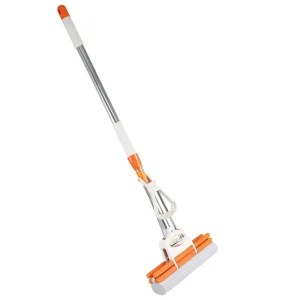 Price Super Absorbent Floor Cleaning Sponge Mop Double Row Roller Mop