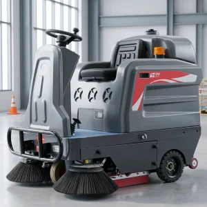 Products Industrial Electric Sidewalk Road Street Cleaning Machine Ride on Floor Sweeper