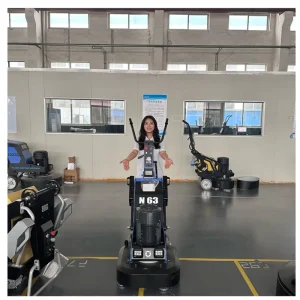 Professional 220V 380V High Speed Burnisher Marble Floor Concrete Polishing Floor Polished Walking Behind Concrete Polisher