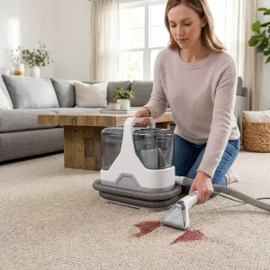Professional Dual Water Tank Spray Suction Household Portable Fabric Spot Upholstery Sofa Carpet Cleaning Machine