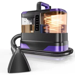 Professional Dual Water Tank Spray Suction Steam Portable Spot Fabric Sofa Pet Upholstery Carpet Cleaning Machine