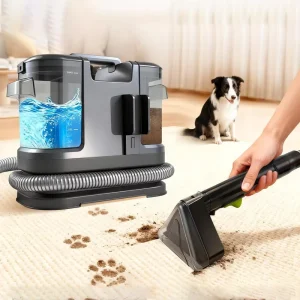 Professional Electric Carpet Extractor Cleaning Machine Wet Dry Portable Fabric Spot Stain Vacuum Upright 800W
