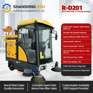 Professional Electric Intelligent Floor Cleaning Equipment for Multiple Scene Using Electric Sweeper