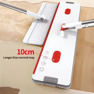 Professional Manufacturer Wringer Self scraping Microfiber Flat Mop Dry and Wet Dust Flat Mop Floor Cleaning